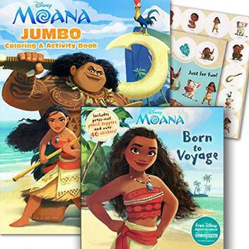 Disney Studios Disney Moana Coloring Stickers Activity Books Disney Moana Coloring Stickers Activity Books Shop For Disney Studios Products In India Flipkart Com