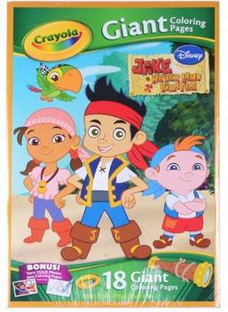 Crayola Disney Jake And The Neverland Pirates 18 Giant Coloring Pages Disney Jake And The Neverland Pirates 18 Giant Coloring Pages Shop For Crayola Products In India Flipkart Com