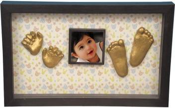 Gravelart Gravelart Baby Impression Kit Do It Yourself Baby Handprint Footprint Kit Photo Frame For