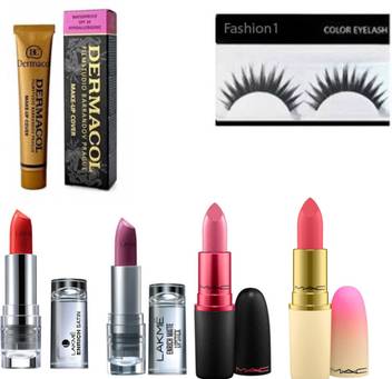 Fashion 1 Combo Of Lakme Lipstick Set Mac Lipstick Dermacol With Eyelashes Price In India Buy Fashion 1 Combo Of Lakme Lipstick Set Mac Lipstick Dermacol With Eyelashes Online At Flipkart Com Magnesium forms the central atom of chlorophyll. flipkart