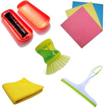 De Ultimate Set Of Microfiber Cleaning Cloth Soap Dispenser Dish