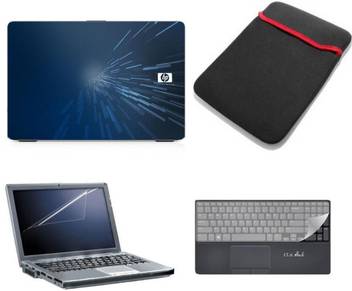 Punix Hp Logo Wallpaper Laptop Skin Sticker Decal Key Guard Key