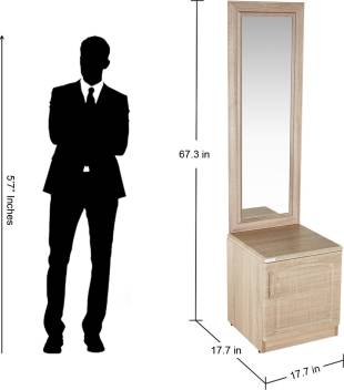 Godrej Interio Eudora Engineered Wood Dressing Table Price In