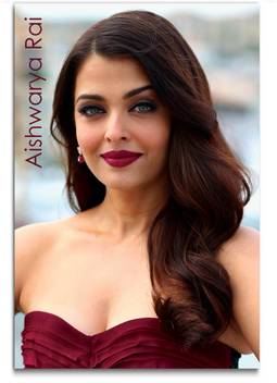 Actress Wall Poster Aishwarya Rai Bollywood Actress