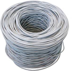 Dazzelon Cat6 Ethernet Bulk Cable Bundle Grey 305 Meter 1000ft