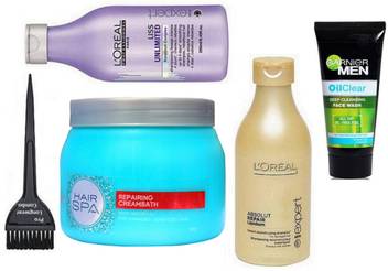 Pro Longwear Combo Hair Brush Loreal Repairing Hair Spa With Absolut Liss Unlmited Shampoo Garnier Men Oil Clear Deep Cleansing Facewash 100g Price In India Buy Pro Longwear Combo Hair Brush Loreal