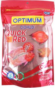 Pcg Optimum Cichlid Quick Red Small Pellet Fish Food 300g 0 3 Kg