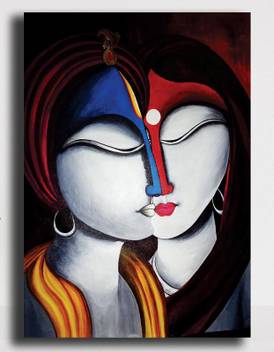 Pixelartz Canvas Painting Radha Krishna Modern Art Painting 18 X 23 Without Frame Digital Reprint 23 Inch X 18 Inch Painting Price In India Buy Pixelartz Canvas Painting Radha krishna modern painting images. pixelartz canvas painting radha