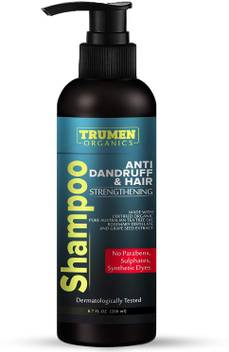 Trumen Anti Dandruff Shampoo For Men With Australian Tea Tree Oil For Dry And Itchy Scalp Paraben Free And Sulphate