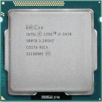 Intel Core I5 3470 3 2 Ghz Upto 3 6 Ghz Lga 1155 Socket 4 Cores 4 Threads 6 Mb Smart Cache Desktop Processor Intel Flipkart Com