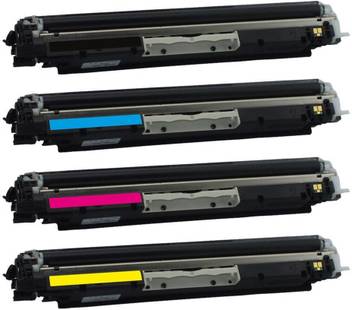 Sps 126a Ce310a Ce311a Ce312a Ce313a Black Cyan Yellow Magenta Complete Set Compatible Toner Cartridge For