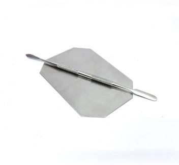 Umrai Stainless Steel Makeup Mixing - Mixing Palette For Makeup Umrai Stainless Steel Makeup Mixing - Mixing Palette For Makeup