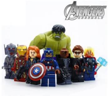 Genrc 8ps Avengers Super Heroes Hawkeye Hulk Iron Man Marvel