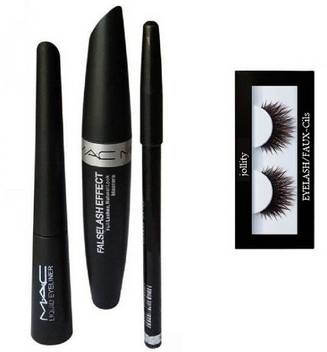 Jollity Eyelash Black And Mac 3 In 1 Eyebrow Pencil Kajal Mascara Price In India Buy Jollity Eyelash Black And Mac 3 In 1 Eyebrow Pencil Kajal Mascara Online At Flipkart Com
