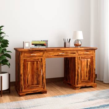 Balaji Sheesham Wood Solid Wood Study Table Price In India Buy