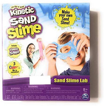 kinetic sand and slime