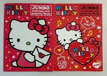 Bendon Publishing Hello Kitty Jumbo Coloring And Activity Book Valentine Pack Of 2 Hello Kitty Jumbo Coloring And Activity Book Valentine Pack Of 2 Shop For Bendon Publishing Products In India Flipkart Com