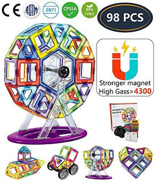 creative magnetic tiles building set