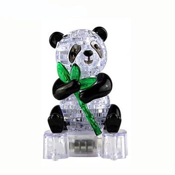 Dacawin Blocks Toy 3d Crystal Puzzle Cute Panda Model Diy Gadget Blocks Building Toy Gift White Blocks Toy 3d Crystal Puzzle Cute Panda Model Diy Gadget Blocks Building Toy Gift White