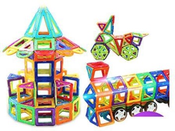 plastic magnetic building toys