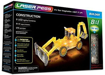 laser pegs bulldozer