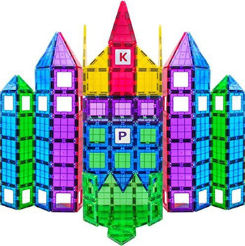 plastic magnetic building toys