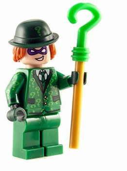 LEGO Batman Movie The Riddler Minifigure 70903 new 2017