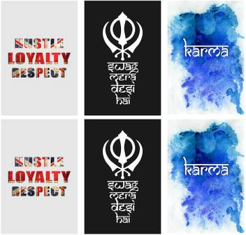 Set Of 6 Posters Rolled In A Tube With Hustle Loyalty Respect Design And Swag Mera In the 2011 photo, the duo are smiling while posing for the camera with a 'desi swag.' throwback to 2011, how time changes @krunalpandya_official, swag mera desi hai. flipkart