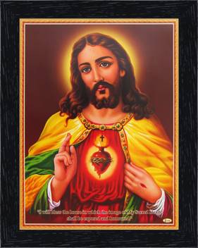 Sacred Heart Of Jesus Christ Paper Print Art Paintings Religious Posters In India Buy Art Film Design Movie Music Nature And Educational Paintings Wallpapers At Flipkart Com