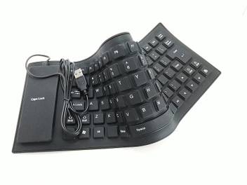 Edust Handy And Easy To Carry Waterproof Flexible Wired Usb Laptop Keyboard Edust Flipkart Com