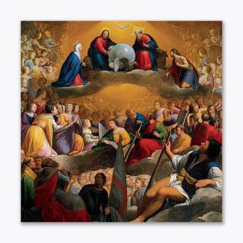 Painting depicting jesus and his disciples in... — Photo — Lightstock