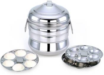 Mitali Stainless Steel Idly Panai Cooker 18 Idles Induction Standard Idli Maker Price In India Buy Mitali Stainless Steel Idly Panai Cooker 18 Idles Induction Standard Idli Maker Online At Flipkart Com