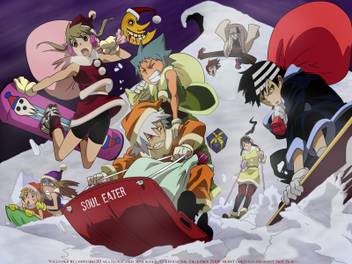 Athah Anime Soul Eater 07 Ghost 13 19 Inches Wall Poster Matte