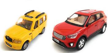 The Game Begins Combo Toys Of Scorpio Car And Hyundai Krt Creta