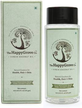 The Happygrove Co Non Greasy Hair Oil Made From 100 Cold