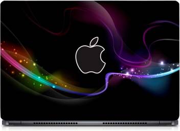 I Birds White Outline Apple Logo Abstract Exclusive High Quality