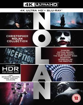 Christopher Nolan Collection Dunkirk Batman Begins The Dark Knight The Dark Knight Rises