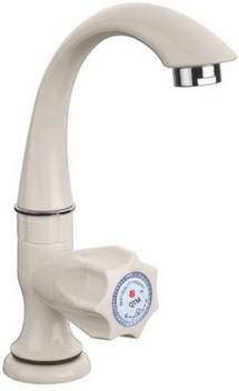 Qtm Polo Swan Design Swan Neck Pillar Tap Bathroom Faucets Basin
