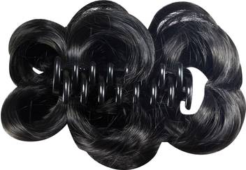 Saamarth Impex Synthetic Straight Hair Bun With Clip Hair