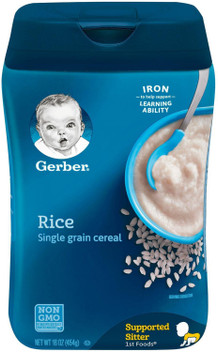 gerber supported sitter cereal