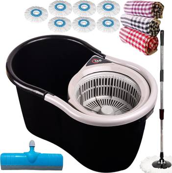 Ryan Home Cleaning Floor Cleaning Magic Spinning Bucket Mop142 Mop Set Cleaning Cloth Floor Wiper Price In India Buy Ryan Home Cleaning Floor Cleaning Magic Spinning Bucket Mop142 Mop Set Cleaning Cloth Floor Wiper Online At Flipkart Com