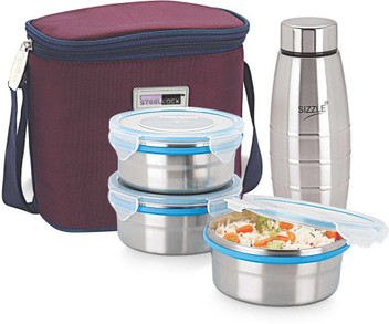 Lunch tote with water bottle clearance