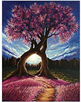 Forestime Diy 5d Diamond Painting Kits Two Tree Diamond Painting