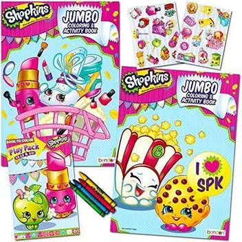 Shopkins Ultimate Coloring And Activity Book Set 2 Jumbo Coloring Books With Stickers Ultimate Coloring And Activity Book Set 2 Jumbo Coloring Books With Stickers Shop For Shopkins Products In India Flipkart Com Coloring shopkins kooky cookie & lippy lips giant coloring book page crayons | kimmi the clown. www flipkart com