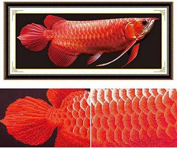 Easy Painter Arowana Painting Diamond Painting Animals Diy
