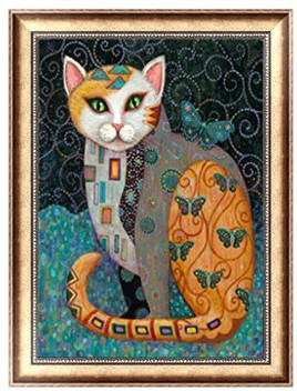 2020 Full Drill 5D Diamond Painting Small Cat DIY Cross Stitch Home Art Decor