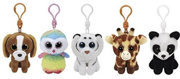 ty stuffed animal keychains