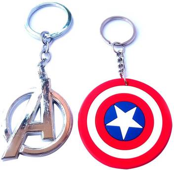 Shoptop Superhero Marvel Avengers Silver Metal Keychain With Rubber Key Chain Price In India Buy Shoptop Superhero Marvel Avengers Silver Metal Keychain With Rubber Key Chain Online At Flipkart Com