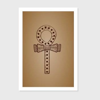 Egypt Symbol White Framed Wall Hanging 8x12 Inch Paper Print Quotes Motivation Posters In India Buy Art Film Design Movie Music Nature And Educational Paintings Wallpapers At Flipkart Com