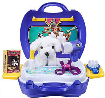 toy dog grooming set